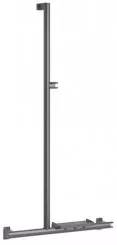 Barre de maintien douche en T ou en L gris anthracite - PELLET