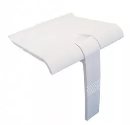 Siège de douche declipsable et escamotable arsis blanc - PELLET