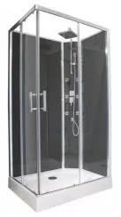 Cabine de douche accès d'angle 80x110mm ILDA