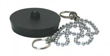 Bouchon d'évier avec chaînette ø40/45