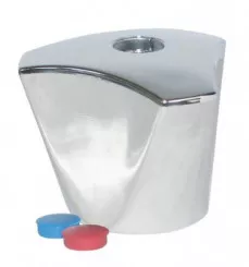 Croisillon ABS tricorne chromé- pangaud 18/150