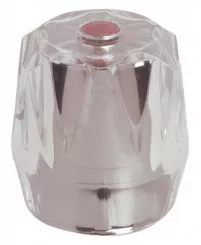 Croisillon ABS transparent pour tête GROHE- rouge