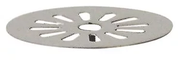Grille marguerite 1 vis pour vidage d'évier