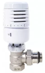 Robinet thermostatique équerre femelle 15/21 à élément sensible liquide VT0,4