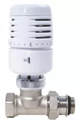 Robinet thermostatique droit femelle 15/21 à élément sensible liquide VT0,4