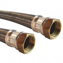 Flexible chauffage droit 1000mm ø40 à 2 écrous tournants 40/49