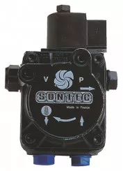 Pompe de brûleur fioul SUNTEC avec électrovanne sur circuit gicleur - bitube/monotube