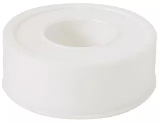 Ruban téflon PTFE - largeur 12mm - Longueur 12m
