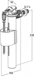 Robinet flotteur silencieux sil 10 - NICOLL