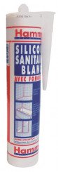 Mastic silicone blanc acetique - HAMMEL