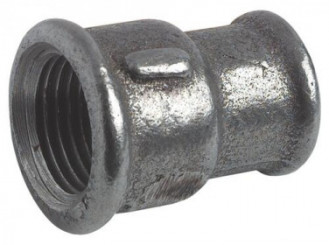 Manchon réduit FF33/42-26/34 fonte noire N° 240