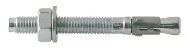 Goujon d'ancrage acier zingué 10mm longueur 75mm