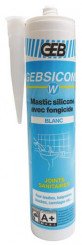 Mastic silicone blanc GEBSICONE W - GEB