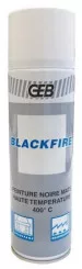 Peinture noire mate blackfire - GEB