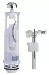Mécanisme complet à double poussoir à étrier