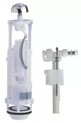 Mécanisme complet à double poussoir à étrier