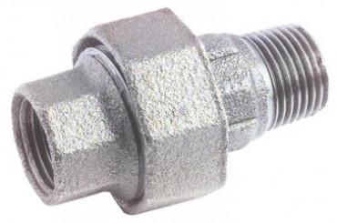Raccord union conique MF50/60 fonte galvanisée N° 341