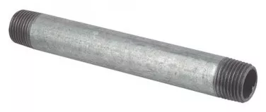 Bobine acier galvanisé double mâle à visser 15/21 - 100mm
