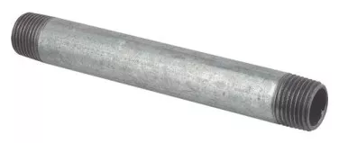 Bobine acier galvanisé double mâle à visser 40/49 - 120mm
