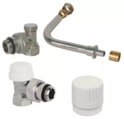 Pack cannes de radiateur thermostatisable à glissement PER 12