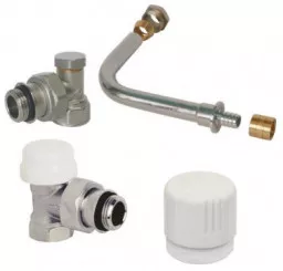Pack cannes de radiateur thermostatisable à glissementPER 16