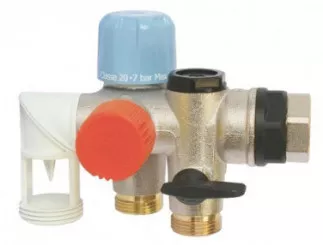 Groupe triple sécurité orientable siège inox