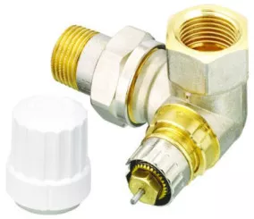 Corps de robinet thermostatique angle à gauche ra-in 15/21 - DANFOSS