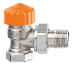 Corps de robinet thermostatique équerre auto-équilibrant 20/27 - IMI-HEIMEIER