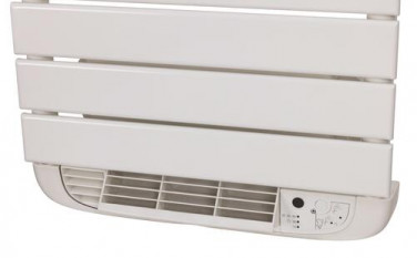 Radiateur sèche-serviettes électrique soufflant FLY 750W lames droites - DELTACALOR