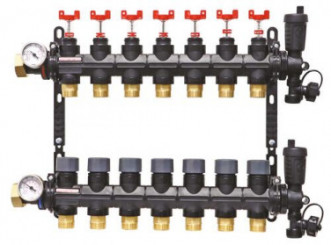 Collecteur PCBT 7 départs en matériau de synthèse