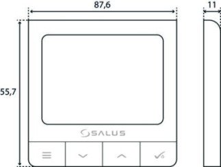 Thermostat sans fil ultra-slim - salus