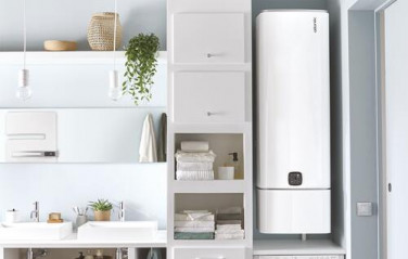 Chauffe eau électrique stéatite LINEO connecté carré 120 litres - ATLANTIC