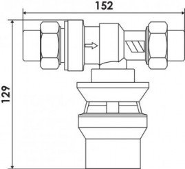 Disconnecteur antipollution ca-a compact 20/27