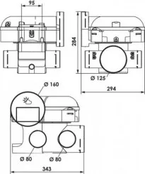 Kit VMC simple flux hygroréglable easyhome classic - ALDES
