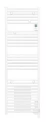 Radiateur sèche-serviettes électrique avec soufflerie Doris blanc brillant 1750W - ATLANTIC