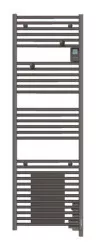 Radiateur sèche-serviettes électrique Doris anthracite 750W - ATLANTIC