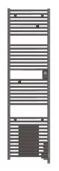 Radiateur sèche-serviettes électrique Doris anthracite 1000W - ATLANTIC