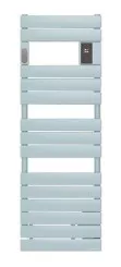 Radiateur sèche-serviettes électrique Adelis étroit vert d'eau 750W - ATLANTIC