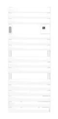Radiateur sèche-serviettes électrique Adelis blanc brillant 500W - ATLANTIC