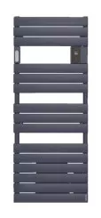 Radiateur sèche-serviettes électrique avec soufflerie Adelis bleu profond 2000W - ATLANTIC