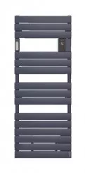 Radiateur sèche-serviettes électrique Adelis bleu profond 500W - ATLANTIC