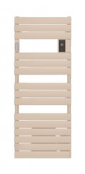 Radiateur sèche-serviettes électrique avec soufflerie Adelis beige 1500W - ATLANTIC