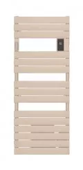 Radiateur sèche-serviettes électrique avec soufflerie Adelis beige 1750W - ATLANTIC