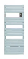 Radiateur sèche-serviettes électrique avec soufflerie Adelis vert d'eau 1500W - ATLANTIC