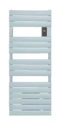 Radiateur sèche-serviettes électrique avec soufflerie Adelis vert d'eau 1750W - ATLANTIC