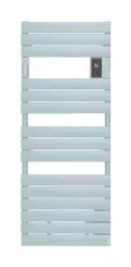 Radiateur sèche-serviettes électrique Adelis vert d'eau 1000W - ATLANTIC