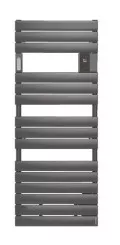Radiateur sèche-serviettes électrique Adelis graphite 1000W - ATLANTIC