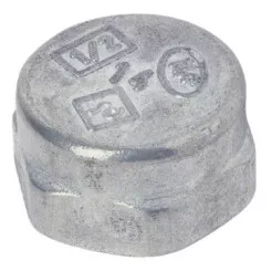 Bouchon gaz femelle 15/21 à joint plat