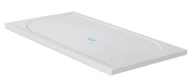 Receveur de douche extra-plat en béton de synthèse 80x160cm