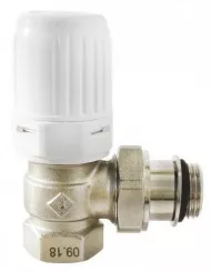 Robinet équerre thermostatisable femelle 12/17